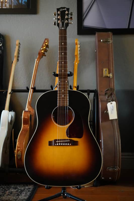 2024 Gibson Custom Shop J-45 Standard Red Spruce - Vintage Sunburst image 1