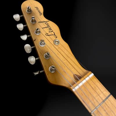 Linhof Special T - JW Black - 2006 - Aged White Blonde / Maple. Bill Frisell’s Luthier (Rare) Post Fender Custom Shop image 13
