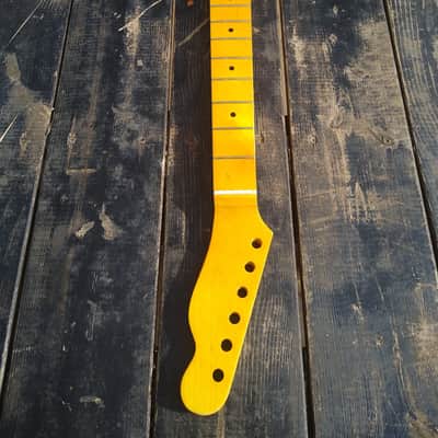 Vintage tint Canadian Maple T guitar neck SS fret fit oem bodies image 18