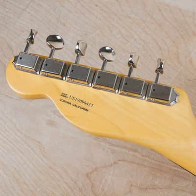 Fender Two Tone Thinline Telecaster 2019 Fiesta Red/Arctic White USA w/ OHSC image 7