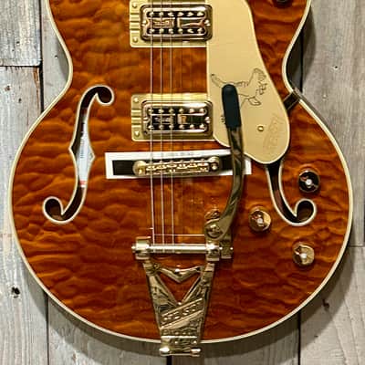 Gretsch Limited Edition Falcon Center Block Jr. 2025 - Roundup Orange, Ships Super Fast, Killer Pro Set Up Included! image 4