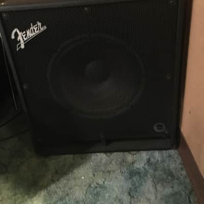 Fender Bassman 115 Neo 1x15" Bass Speaker Cabinet 2012 - Present - Black image 3