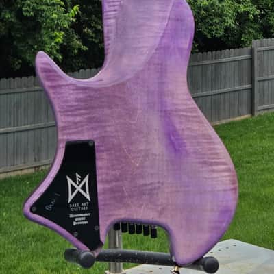Dark Art Guitars -Dreamweaver - headless guitar- semi-hollow body image 3