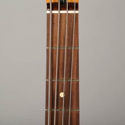 Fender Pawn Shop Mustang Bass - 2012 - White w/Competition Stripe image 7