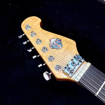 Alembic Prototype Super Strat c 1980 - Natural original vintage USA image 6