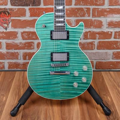 Gibson Les Paul Modern AAA Flame Maple Top Seafoam Green 2024 w/OHSC image 1
