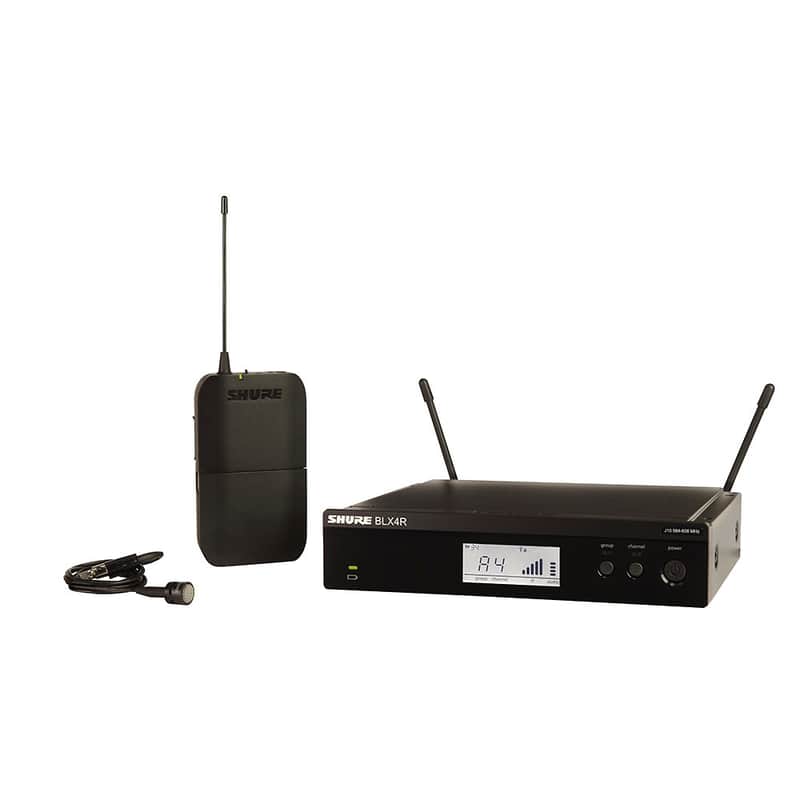 Shure BLX14R/W85-K12 Wireless Lavalier Mic System - K12 Band (614-638 MHz) image 1