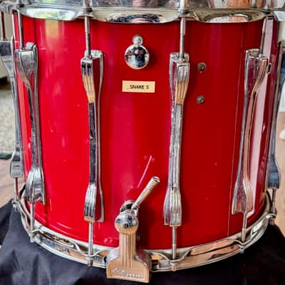 Ludwig 80's 11 x 14" Marching Snare Drum 12 Lugs USA image 7