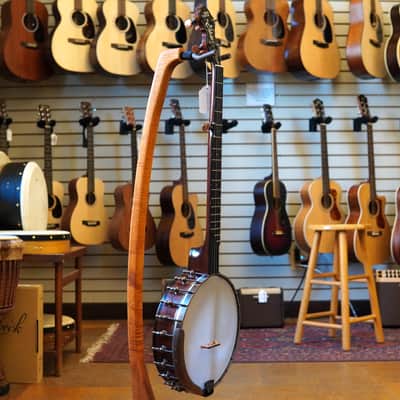 OME USA Jasmine Limited Edition 11" Open Back Banjo Cherry w/Hard Case image 5