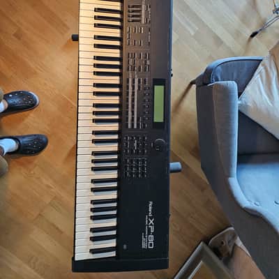 Roland XP-80 76-Key 64-Voice Music Workstation Keyboard 1999 - 2004 - Black image 10
