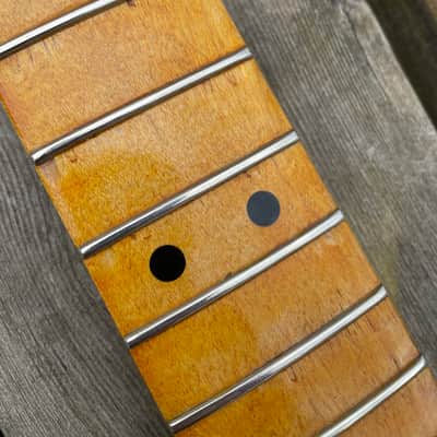 Fender Stratocaster Neck 1978 - 1981 - Maple new refret image 4