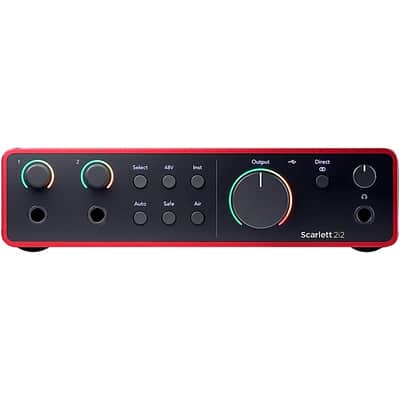 Focusrite Scarlett 2i2 4th Gen USB-C Audio Interface image 2