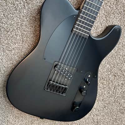Partscaster, 1 pc Alder Esquire, Telecaster, Musikraft Neck, Duncan Custom Shop, 2025 - Black image 1