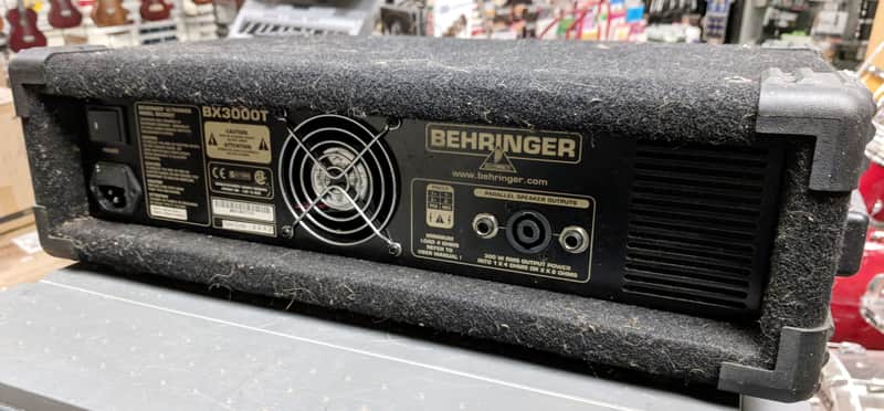 Behringer BX3000T Ultrabass 300w Bass Head, 5 Band EQ, Limiter