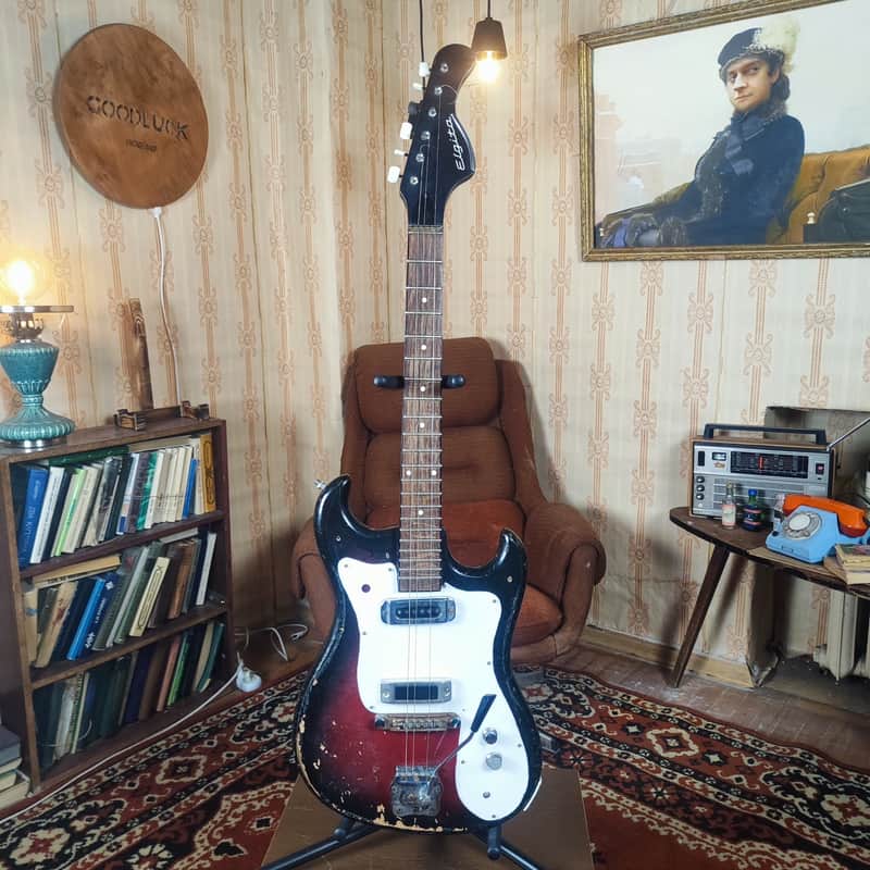 Musima Elgita vintage USSR electric guitar strat image 1