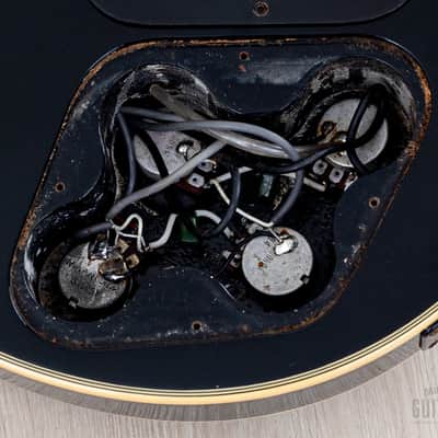 1989 Burny Black Beauty Custom '57 Model RLC-65 3 Pickup w/ VH-3 Pickups, Japan Fernandes image 15