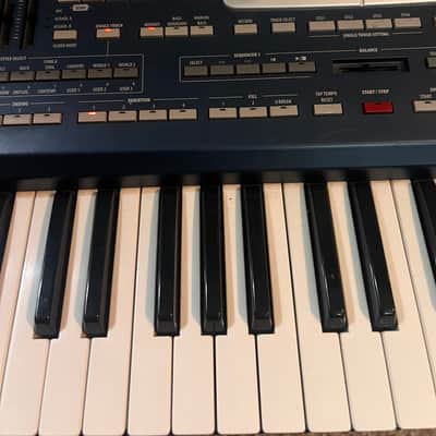 Korg PA800 2006-2011 - Blue and Silver image 10
