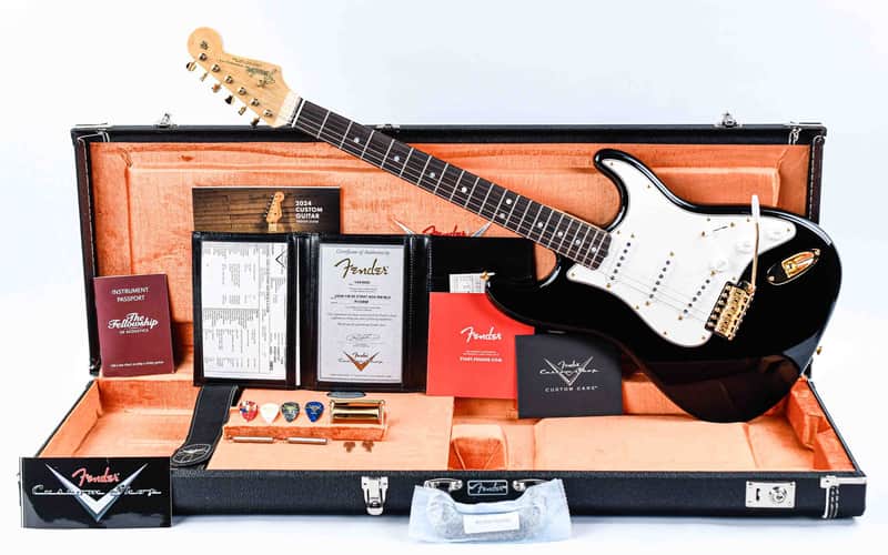 Fender Custom Shop 65 Stratocaster NOS Black | Reverb Canada