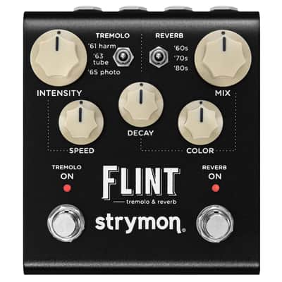 Strymon Flint Reverb and Tremolo V2 Black image 1