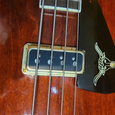 Gretsch Round Up Bass, One of only 2 ever made Custom Shop  RARE! OHC  Geddy Lee 6120 rancher image 5