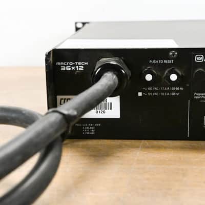 Crown Macro-Tech 36x12 2-Channel Power Amplifier CG015TS image 8