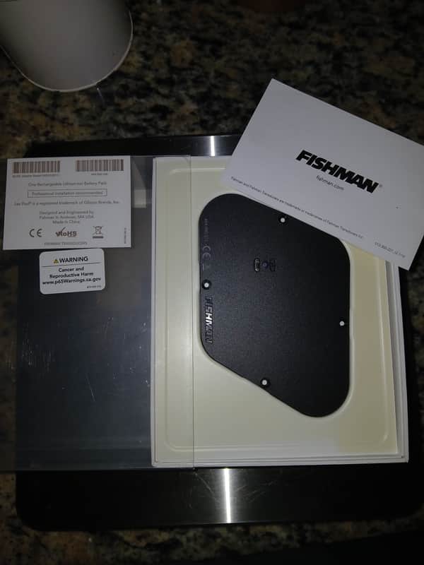 Fishman PRO-BPK-LP1 Fluence Rechargeable Battery Pack for Les Paul