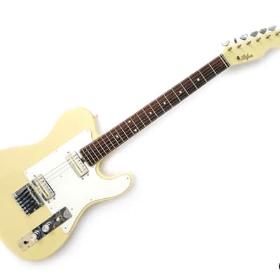 Hofner 175 II Tele e-guitar from 1972 in aged white (Restored, Vintage, Höfner) image 4