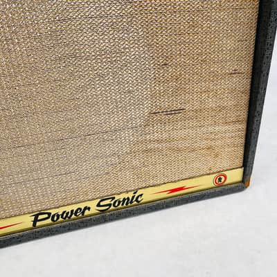 Custom Kraft Power Sonic 1x12" Combo Amplifier 1960s - Black image 6