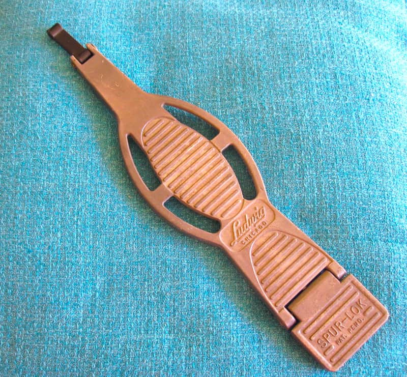 Ludwig Spur-Lok Hihat Pedal Foot Board Plate - Vintage image 1
