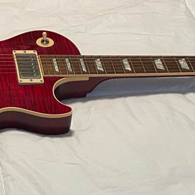 2002 Gibson Les Paul Custom Shop Series 5 - Cranberry Red image 1