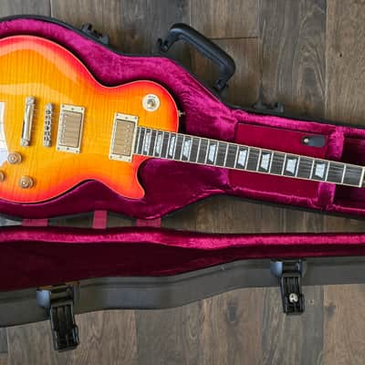 Epiphone '60 Les Paul Tribute Standard 2012 - 2015 Faded Cherry Sunburst image 8