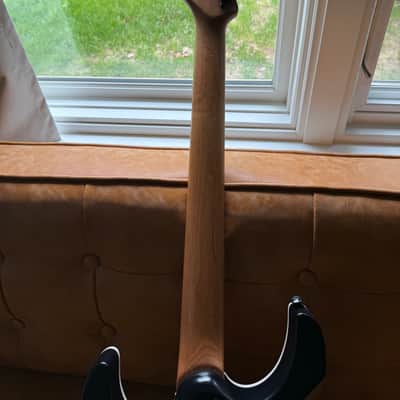 Suhr Modern Custom – Serial #77774 – Black Satin – HH – Roasted Maple Neck – Local Pickup Only Chrome Hardware Included image 6