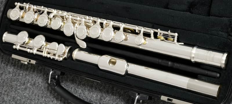 Yamaha Advantage Silver Plated Model YFL-200AD Flute image 1