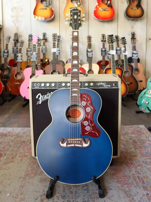 Epiphone 'Inspired by Gibson' J-200 2026 - Viper Blue image 1