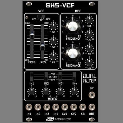 G-Storm Electro SH5-VCF Dual Filter Roland SH-5 Adaptation image 1