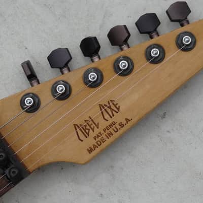 Abel Axe Aluminum Strat 1995 Violet image 4