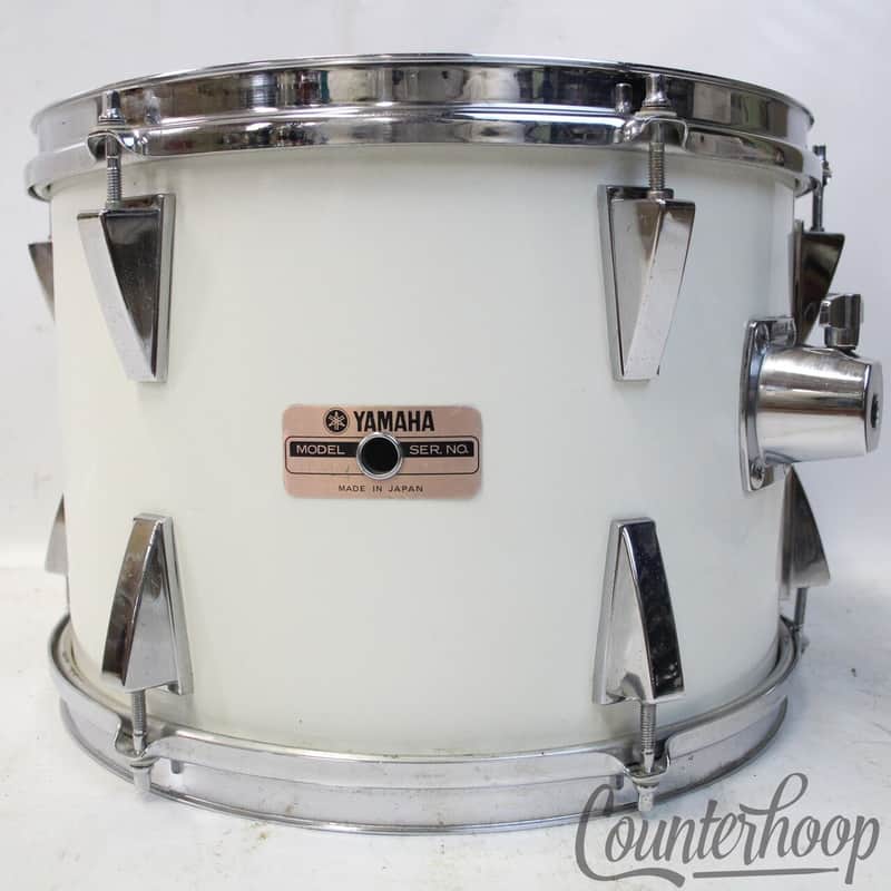 *Yamaha 13x9"5000GA Series White Stage Custom Tom Drum Vintage 80s Made Japan image 1