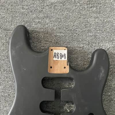 HSS Black DIY Project Basswood Guitar Body image 6