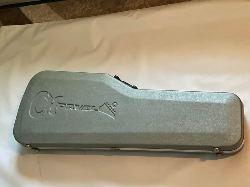 1980's Charvel Jackson Model Series Grey Chainsaw Guitar Case image 1