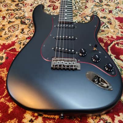 2025 Fender Japan Limited Hybrid II Stratocaster Noir Satin Black - Alder Body - Flagship Tokyo Exclusive - MIJ JD25 image 14