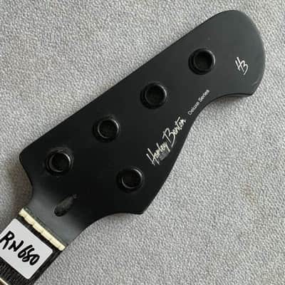 Black 5 String Harley Benton Bass Maple Wood Neck, Rosewood Fingerboard 21 Frets image 7