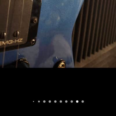 ESP LTD EX-351 2001 - 2002 Gunmetal Blue image 4