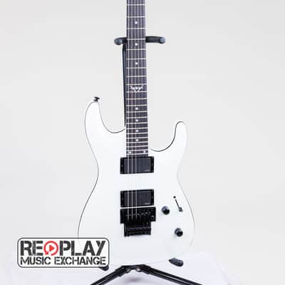 Dean Custom 550 Floyd - Metallic White | Reverb