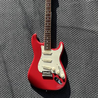 Fender Limited Edition American Standard Stratocaster Channel Bound 2014 - Dakota Red