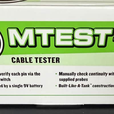 Mackie MTEST-1 Cable Tester image 12
