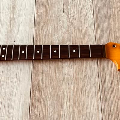 FENDER JAGUAR 1962 Neck JOURNEYMAN RELIC MUSIKRAFT NITRO JUMBO STEEL RADIUS 12" image 11