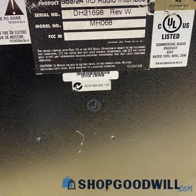 TWO Digidesign 888/24 I/O boxes, (MHO68) 1990s - Black image 6