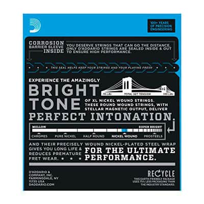 EJ21 Nickel Wound Jazz Light 12-52 D'Addario image 2