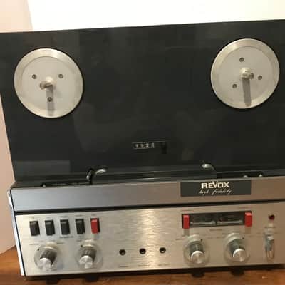 Revox A77 MKII 1970s Black/Silver/Wood image 6