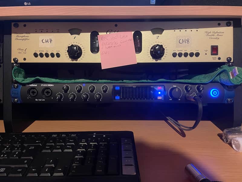 PreSonus Studio 1824C 18x18 USB-C Audio / MIDI Interface 2019 - Present - Black image 1